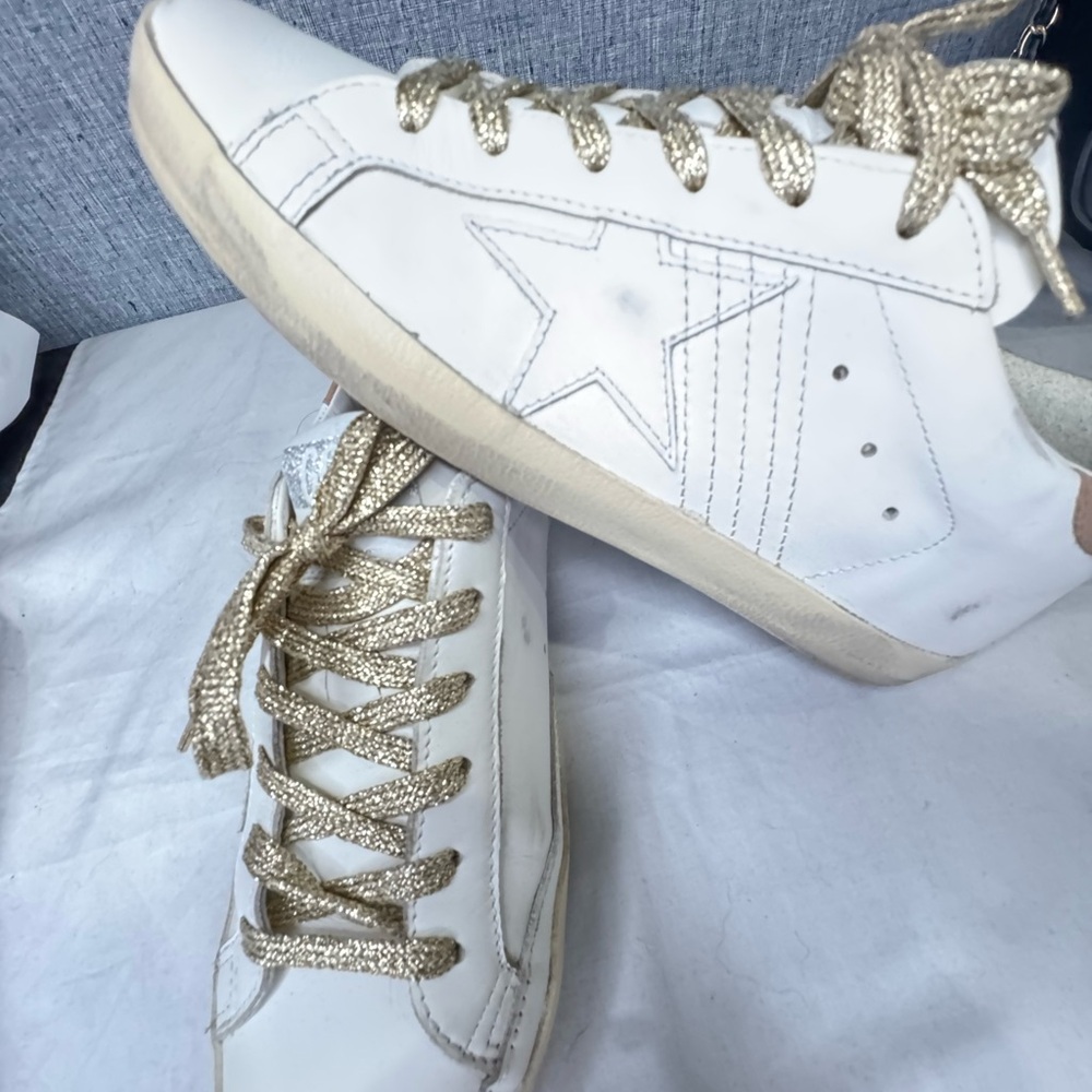 GOLDEN GOOSE | Limited Edition Sneakers with White Star Accents